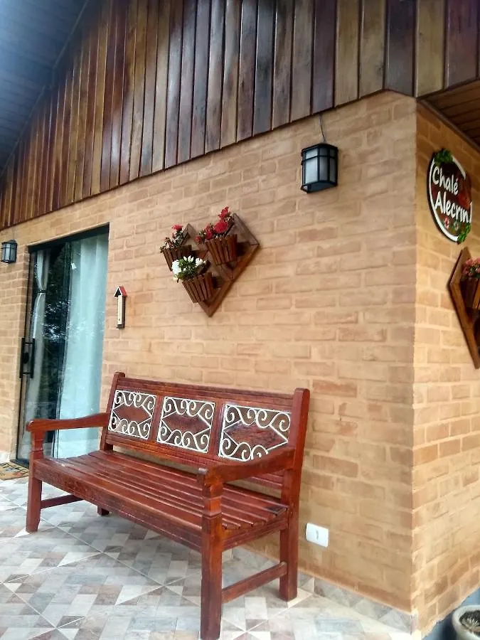 Holiday home Chale Alecrin, Lancamento Em Conforto E Estilo! Campos do Jordao